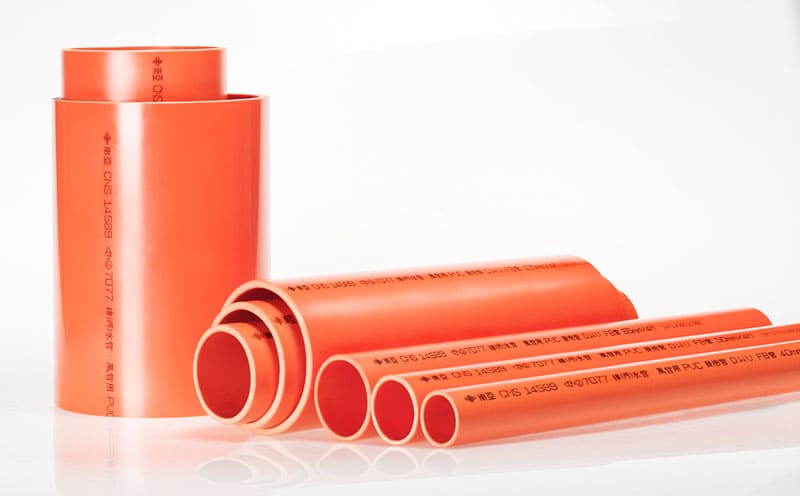 發泡管、PVC發泡管、PVC橘色管推薦使用南亞塑膠管，橘色低噪音DWV發泡管規格齊全，歡迎參考牌價表價格。